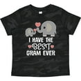 thumbnail image 3 of Inktastic Best Gram Ever Grandchild Boys or Girls Toddler T-Shirt, 3 of 5