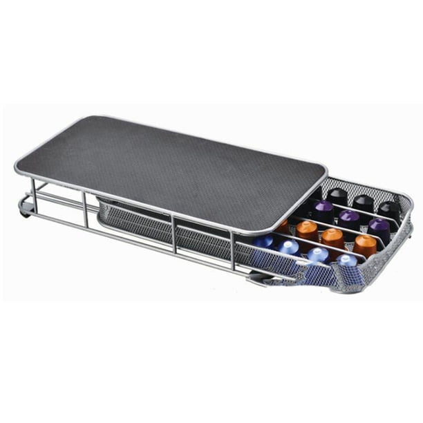 Estante para cajones de café, cajón para cápsulas de café, soporte para cajones de café de 40 piezas, estante de almacenamiento para cápsulas de café, características líderes en su clase