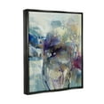 thumbnail image 3 of Stupell Industries Abstract Layered Botanical Arrangement Painting Jet Black Floating Framed Canvas Print Wall Art, Design by K. Nari, 3 of 6