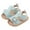 Blue, variant on JSCDRPDWL Girls Sandals Size 3 Boys Ballet Shoes Kids Girls Open Toe Solid Shoes First Walkers Shoes Summer Toddler Flat Sandals, Summer Open-Toe Solid First Walk Sandals for Kids Size 4 Toddler