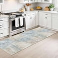 thumbnail image 4 of Washable Runner Rug 2x6 ft Non Slip Soft Low Profile Microfiber Modern Abstract Runner for Entryway, Kitchen, Hallway, Laundry, Bedroom, 4 of 6