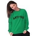 thumbnail image 3 of Funny Anti You Sarcastic Attitude Sweatshirt for Men or Women Brisco Brands S, 3 of 6