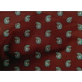 thumbnail image 4 of oneOone Organic Cotton Voile Fabric Paisley Block Print Fabric BTY 42 Inch Wide, 4 of 4
