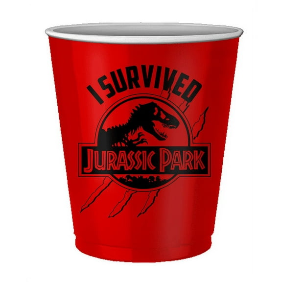Jurassic Park Survived Logo 20ct 2oz Mini Plastic Cup Set