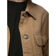 thumbnail image 6 of Women's Corduroy Collared Button Down Jacket Color: Faded Yellow Size: LARGE, 6 of 6