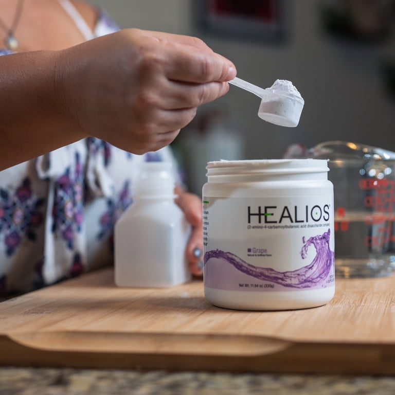 Healios, Oral Supplement Powder, 11.64 oz Jar, Grape Flavor
