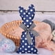 thumbnail image 3 of Muñeco de conejo de Pascua suave, adorno de conejito, juguetes de peluche para decoración del hogar y fiestas. Azul Pequeño, 3 of 8