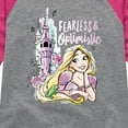 thumbnail image 3 of Disney Princess - Fearless & Optimistic - Toddler & Youth Girls Raglan Graphic T-Shirt, 3 of 4