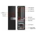 thumbnail image 2 of Dell Optiplex 3050 SFF PC Computer with New 24 inch Screen Intel i5 6th Gen 8GB RAM New 512GB SSD Windows 10 Professional WiFi HDMI Bluetooth Adapter Refurbished, 2 of 2