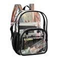 thumbnail image 2 of PVC Transparent Backpacks Clear Backpack for Travel and Outings Cute Little Squirrel, 2 of 7