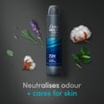 thumbnail image 6 of Dove Men+Care Advanced Clean Comfort Antiperspirant Spray for Men, 72H Protection, 1/4 Moisturizing Cream, Anti-Bacterial Odor Control, 250 ml (6 Pack), 6 of 8