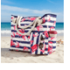 thumbnail image 1 of Bolso Playa Para Mujer Hombro Y Mano Con Bolsillo Compras Xtellar rosa, 1 of 3