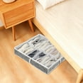thumbnail image 6 of Nilvkv Under Bed Shoe Organizer 5.1 Inches High Low-profile Fabric Shoe Box with Clear Lid Foldable Storage Bag Holds 12 Shoes, Organization & Storage, 6 of 6