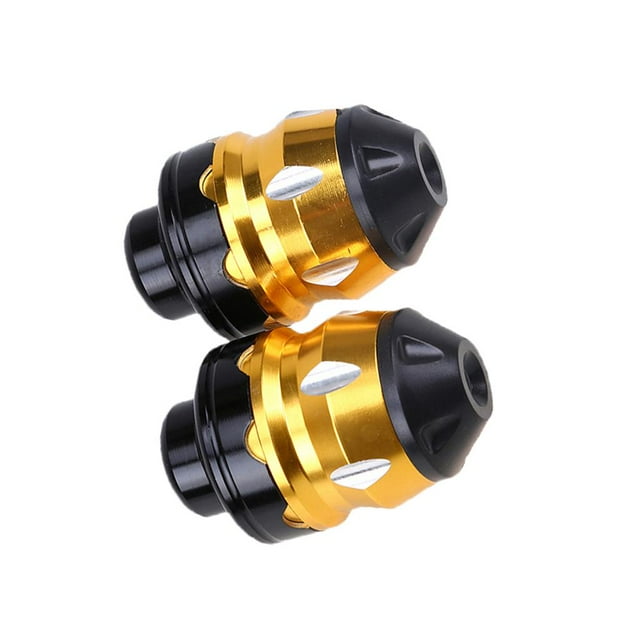 CNC Moto Horquilla Delantera Cup Frame Slider Crash Guard Protector Cola Deslizador del marco de la motocicleta