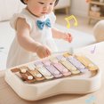 thumbnail image 4 of Herunwer Piano Xylophone Toy , 2-in-1 Montessori Musical Toy, Educational Gift , Safe Music Toy for Early Learning, 4 of 8