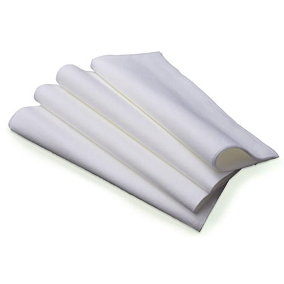 Occasions Wedding Party Linen Feel White Dinner Paper Napkins (120, Square Fold)