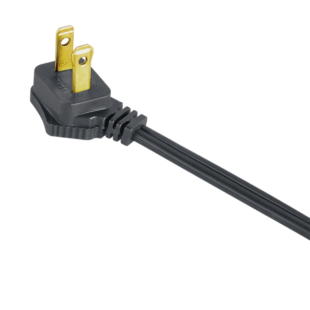 Hyper Tough 6 ft 16 AWG Black Indoor Household Extension Cord