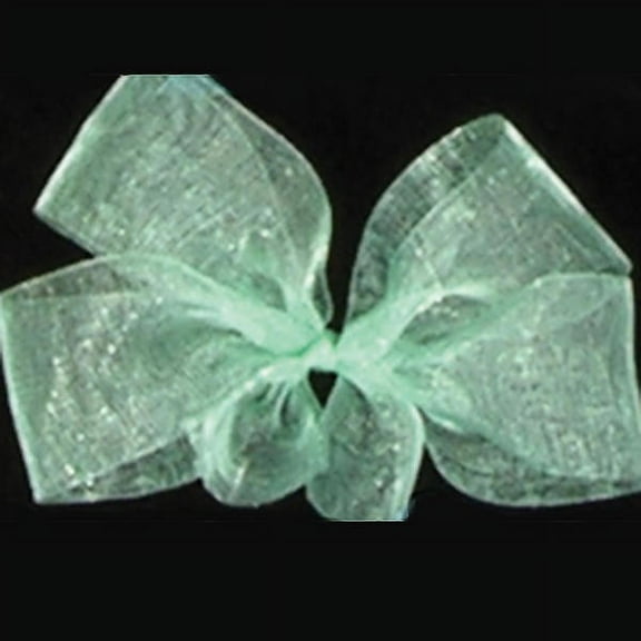 The Ribbon People Jade Garnett Green Organdy Craft Ribbon 3" x 55 Yards