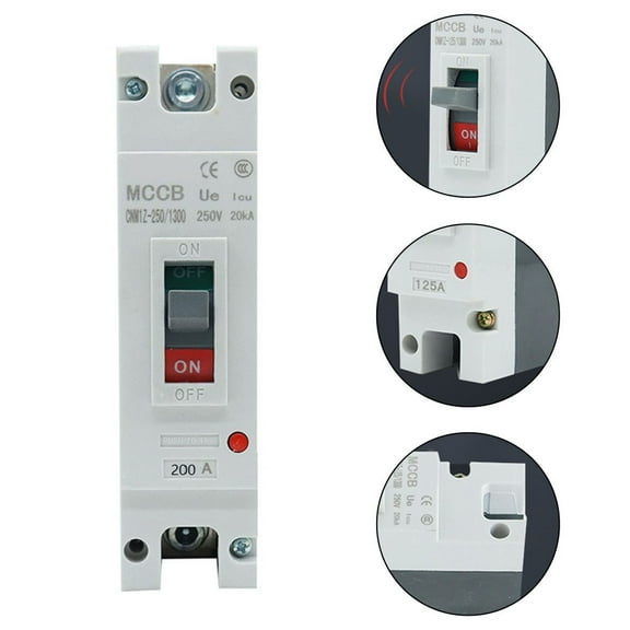 1P High Current DC Circuit Breaker 200A 12V-500V for Solar & Wind Power Systems