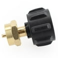 HONGDI Propane Refill Adapter 1 Lb BrassCylinder Tank Coupler for QCC1