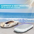thumbnail image 5 of 600D Marine Grade Fade and Tear Resistant Dinghy Cover, Heavy Duty Waterproof and Sunproof Inflatable Boat Cover, Silver (11.5'-12.5' Long), 5 of 7