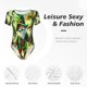 thumbnail image 4 of Fotbe st. patrick’s day gnomes Body de Mujer con Cuello Redondo y Mangas Cortas, Sin Mangas Ajustado, Suave, Cómodo y Básico-X-Large, 4 of 7