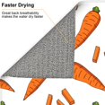 thumbnail image 4 of Dish Drying Mat, Carrot sticks Pattern Highly Absorbent Drying Matt Kitchen Counter, Dish Mat Drying Pad Dishes Drainer Mats for Kitchen Counter or Sink, 16 x 18 inch, 4 of 6