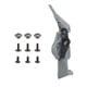 thumbnail image 5 of Wosthever Adaptador de montaje para casco de tiro de WOSPORT, soporte montado con tornillo, accesorios de modificación de Base, piezas de Gris, 5 of 6