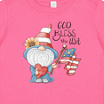 thumbnail image 4 of Inktastic God Bless the USA Gnome Boys or Girls Baby T-Shirt, 4 of 5