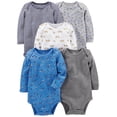 thumbnail image 1 of Body Simple Joys de Carter's Baby Boys para niños de 18 meses, paquete de 5, 1 of 3