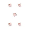 thumbnail image 3 of Destyer Bag Bowknot Pouches Drawstring Packaging Organizer Storage Earrings Gift Light Pink 7*9cm 5Set, 3 of 6