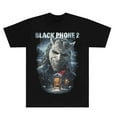 thumbnail image 2 of Black Phone 2 Cold Call T-Shirts Horror Movies Merch Streetwear Tee Women Men Crewneck Short Sleeve, 2 of 6