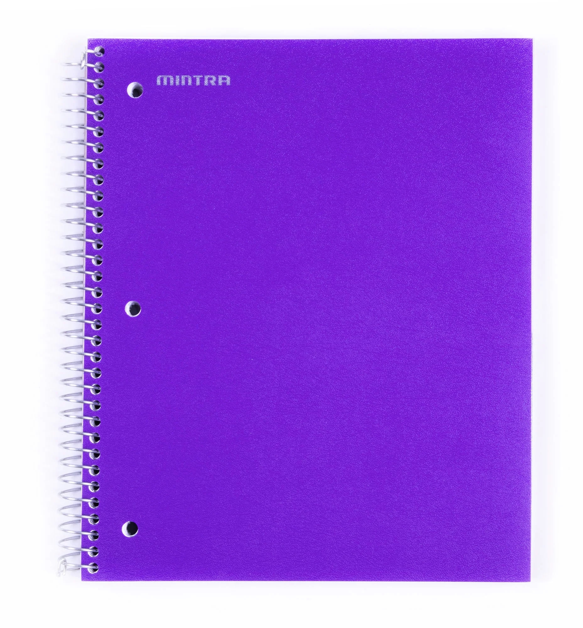 Unruled Notebook (3 Pack): Environmentally Sustainable, Designed by College Students for Visual Notetaking, 60 Unlined Perforated Sheets, 8 x 10.5