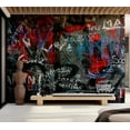 thumbnail image 6 of Tiptophomedecor Street Art Wallpaper Wall Mural - Urban Graffiti, 6 of 8