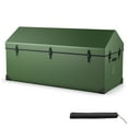 thumbnail image 1 of Patiojoy Waterproof Outdoor Storage Box 174 Gallon Outdoor Tarpaulin Deck Box with Ventilated Window Corner Protector, 1 of 9