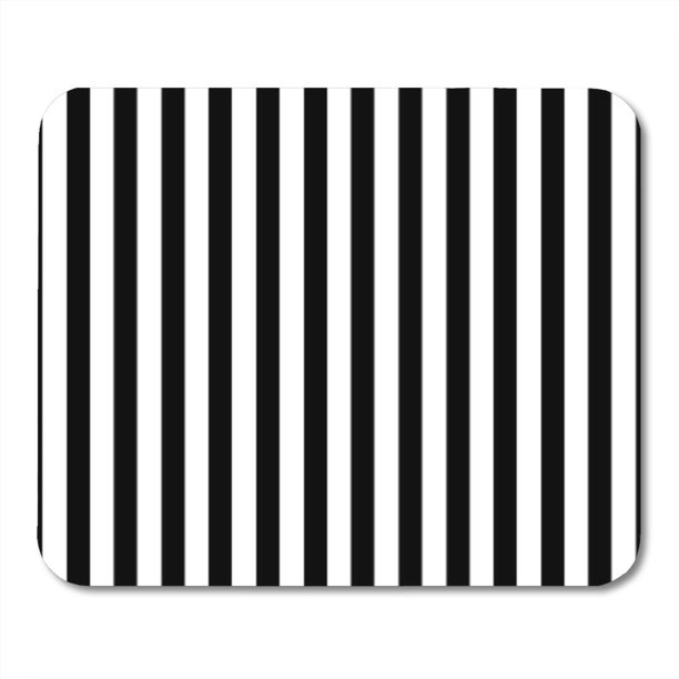 KDAGR Stripe Black and White Striped Pattern Abstract Blank Classic