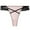 Pink, variant on YHGFVOKJ Womens Underwear Lightweight Thong Pure Desire Lace Comfort Sexy Color Thongs Contrast Fashion Design T Shirt Panties Brief Bikini Underwear Pink M