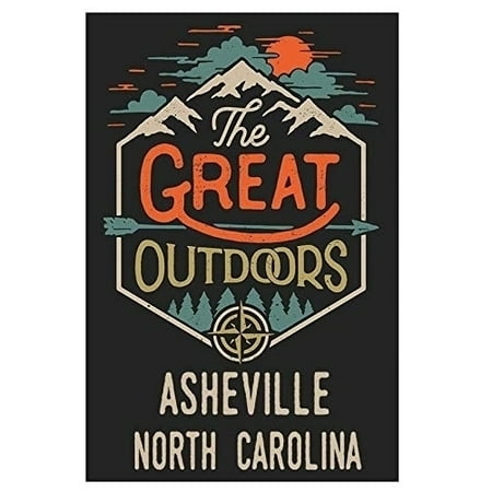 

R and R Imports Asheville North Carolina Souvenir 2x3-Inch Fridge Magnet The Great Outdoors