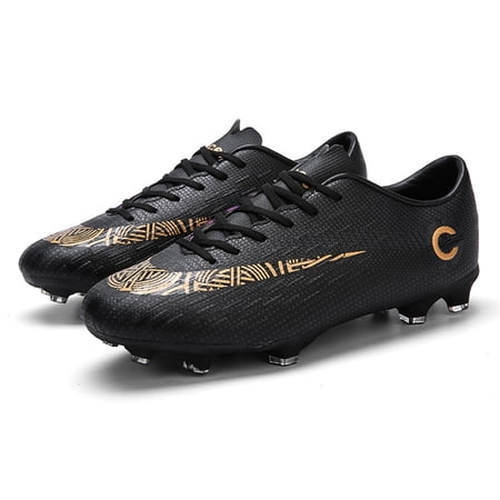 Men's Soccer Shoes Teenagers Cleats Spikes Football Shoes Big Size Outdoor Athletics Training Soccer Football Boots AG/FG