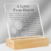 Sympathy Gifts, Condolence Gifts, Sympathy Plaques Gifts For Loss Of Mother, Bereavement/Grief/Memorial Gift, Funeral Decor Sign In Memory Of Loved One.
