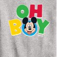 thumbnail image 3 of Disney Jr - Oh Boy - Toddler & Youth Crewneck Fleece Sweatshirt, 3 of 5