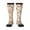 3 Black, variant on Squirrel Nuts Mushroom Knee Socks, High Socks Long Stretchy Sock Women Knee High Stocking, Long Socks for Women