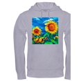 thumbnail image 1 of CafePress - Sunflowers Painting Hoodie - Pullover Hoodie, Hooded Sweatshirt, 1 of 1