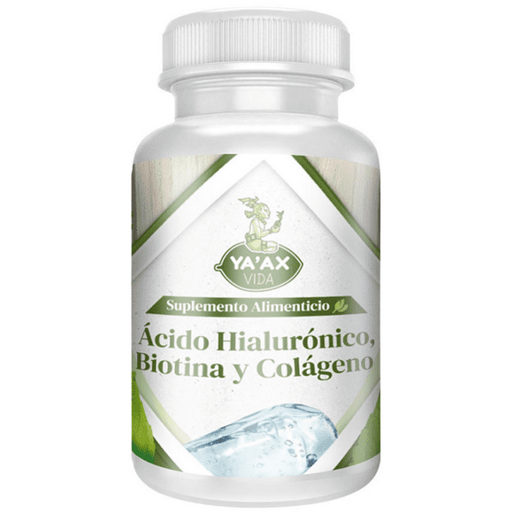 Ácido Alfa Lipóico, Biotina y Colágeno YAAX VIDA capsulas de acido alfa lipoico,biotina y colageno