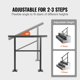 thumbnail image 5 of Pasamanos VEVOR para escaleras exteriores, escalera ajustable de aluminio, 5 of 9