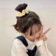 thumbnail image 3 of 1 Set 4pcs Woolen Weoled Hair Scrunchies Woven Woven Anillos (Color surtido), 3 of 5