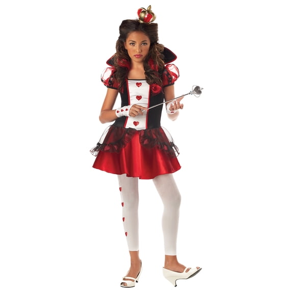 Queen of Hearts Teen Costume Size 7-9