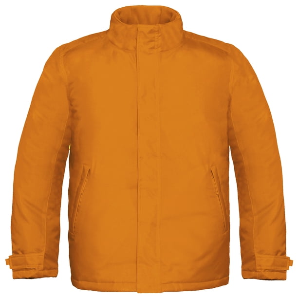 B&C - Chaqueta aislante t?rmico cortavientos Modelo Real+ hombre caballero (Recubrimiento PU impermeable) (Naranja) B and C UTBC2002_orange