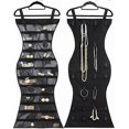 thumbnail image 1 of S Hanging Jewelry Izer, Dual Sided Closet Izers , Earrings Blet Necklace Socks Pantyhose Stora Display Bag -, 1 of 5