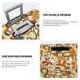 thumbnail image 3 of Kdxio Vintage Floral Pattern Luggage Cover for Travel,Elastic and Durable,Fits 18-32 Inch,Anti-Scratch Suitcase Protector-No luggage included, 3 of 5